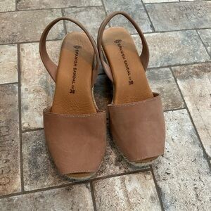 Tan Nubuck Espadrilles